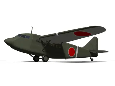 Kokusai Ku-8 3D model