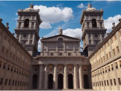 El Escorial Low-poly 3D model