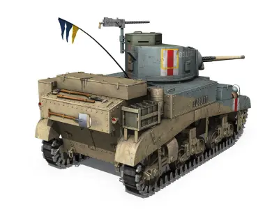 M3 Light Tank Honey - Bellman 3D model