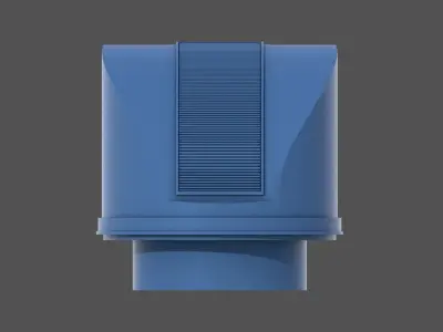 Yamato light control tower 01 - Commercial license - 1-100 scale 3D print model