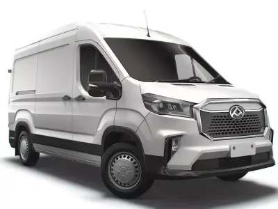 Maxus E Deliver 9 L2H2 2022 3D model