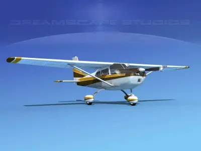 Cessna 175 Skylark V14 3D model