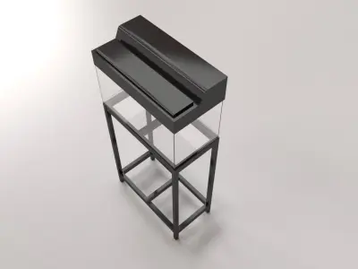 Aquarium with Stand 3D model