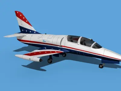 Aero Vodochody L-39C Albatross V20 3D model