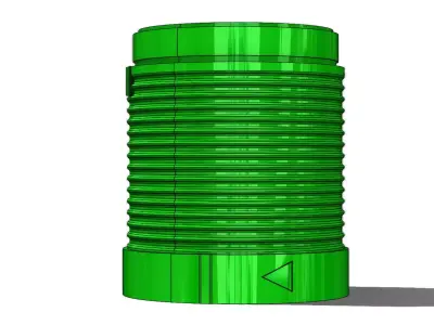 Modulo LED Verde WEG LTW ML50 2C E26 Green Led Module 3D model