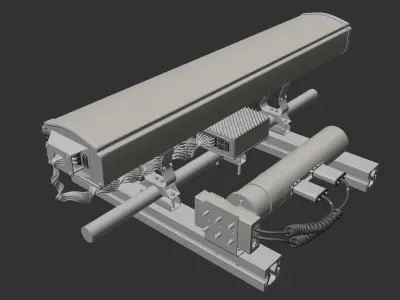 Cellphone Antennas Kitbash Pack 3D model