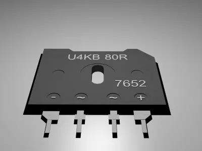 General Purpose Rectifier Free low-poly 3D model