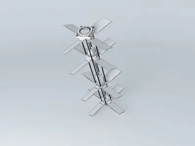 Space Recharge Station Free 3D model