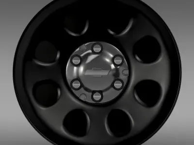 Chevrolet Tahoe Police rim 3D model