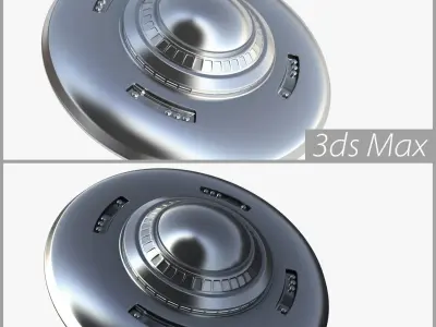 UFO Flying Saucer 3D model