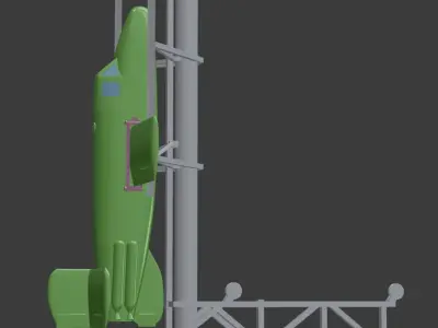 Ba-349 3D print model