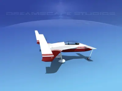 Rutan VariEze V18 3D model