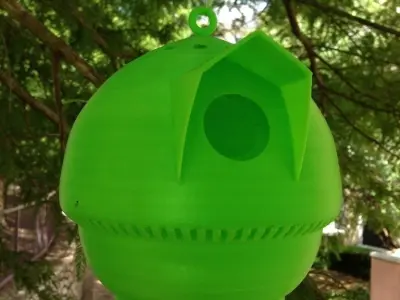 Cool Birdhouse Free 3D print model
