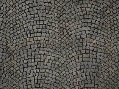 UE Paving materials part 02 Low-poly 3D model