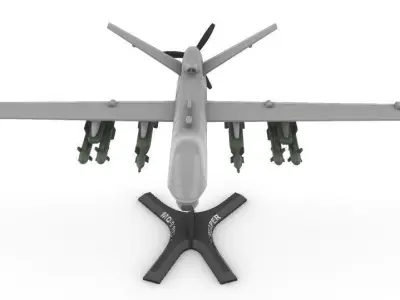 MQ-9 Reaper 3D print model