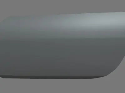 Car Door 02 Low-poly 3D model