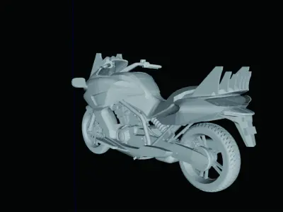 machine decader Low-poly 3D model