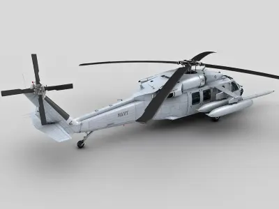 MH-60 Blackhawk 3D model