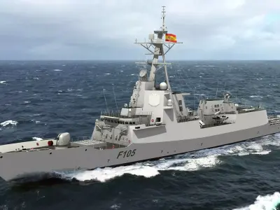 SPS CRISTOBAL COLON - ALVARO DE BAZAN 3D model