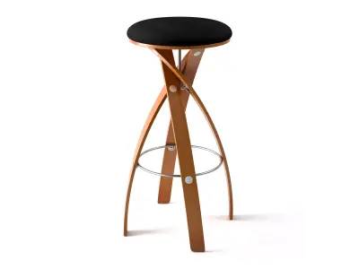 Witt Design Furniture - Stave Stool Free 3D model