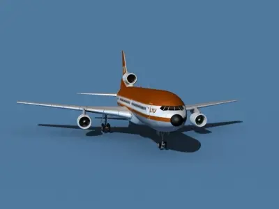 Lockheed L-1011-50 LTU 3D model
