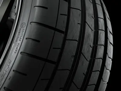 Pirelli PZ4 305 30 R20 Rear 3D model