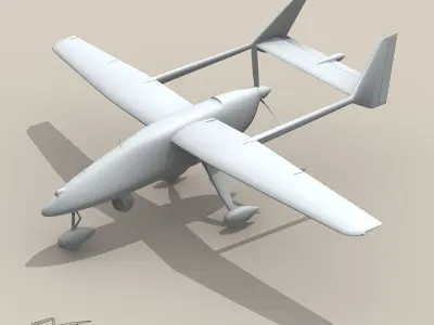 Falco UAV 3D model