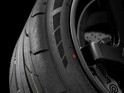 Nitto NT555 R2 345 30 R19 105W 3D model