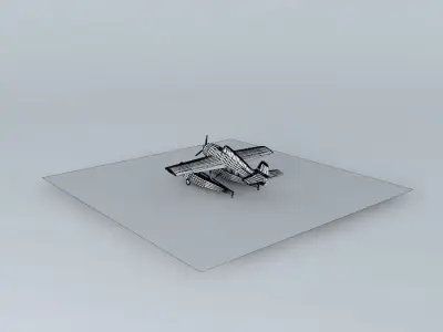 Grumman airplane Free 3D model