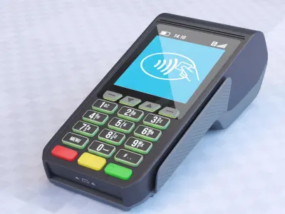 POS Payment terminal(1) 3D model