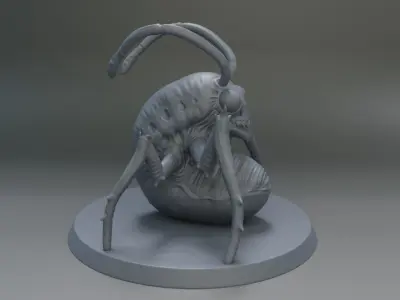 CHRYSALIS insect 3D print model