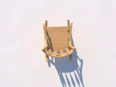 Rocking Chair Free 3D model get