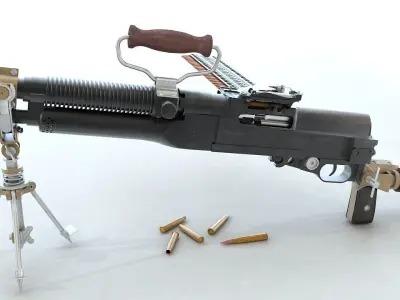 303 Hotchkiss Mk I 3D model