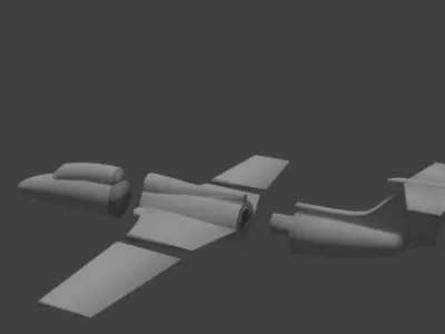 L-29 printed models 3D print model