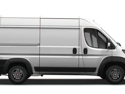 Vauxhall e Movano Van L2H2 2024 3D model