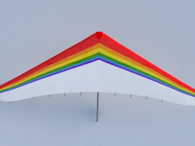 Hang glider 3D model