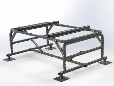 Stand Frame 3D model