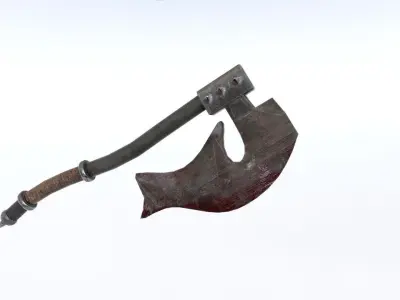 Executor Axe Low-poly 3D model