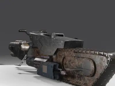 StarWars Treadspeeder 125-Z 3D model