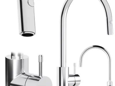 Yokato Kitchen Faucet 5 3D model