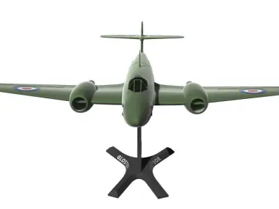 Gloster Meteor 3D print model