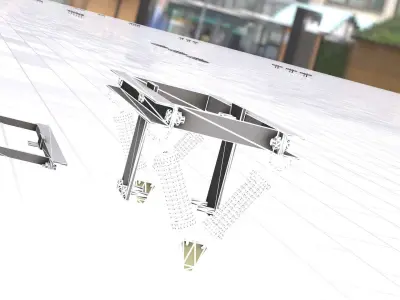 Electricity Poles Insulators 8 - Object 112 Low-poly 3D model