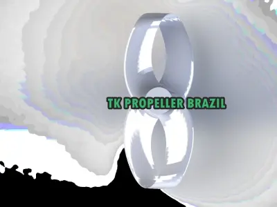 3D Toroidal Drone Propeller TK SERIES 3D model