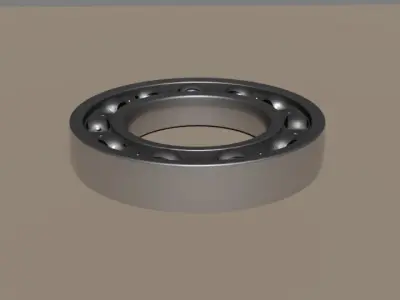 Ball bearing 3D model
