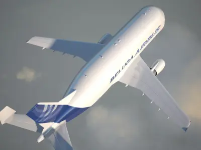 Airbus Beluga XL 3D model