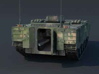 ZSD-89A APC Low-poly 3D model