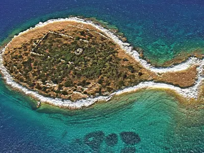 Fish Shaped Island 3D model