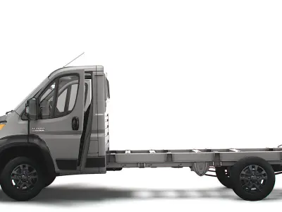 RAM Promaster Chassis HQInterior SCab 3800WB 2023 3D model