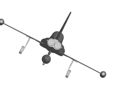 F-5E TIGER 3D model