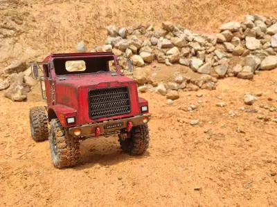 Crawler C23 Front Cab  1-10 RC Body 3D print model